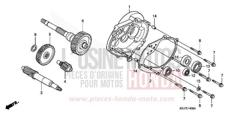 BOITE DE VITESSES von S-wing ABS QUASAR SILVER METALLIC (NHA48) von 2011